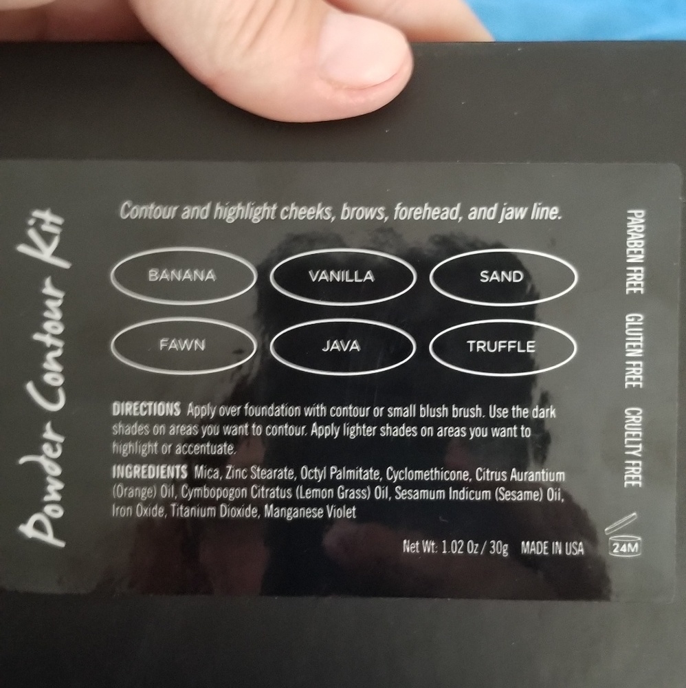 Contour/highlighting set for face